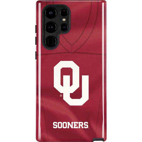 University of Oklahoma Red Jersey Galaxy Cases