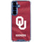 University of Oklahoma Red Jersey Galaxy S25 Clear Case