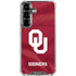 University of Oklahoma Red Jersey Galaxy S26 Clear Case