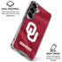University of Oklahoma Red Jersey Galaxy S26 Plus Clear Case