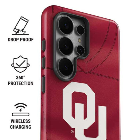University of Oklahoma Red Jersey Galaxy S26 Ultra Impact Case