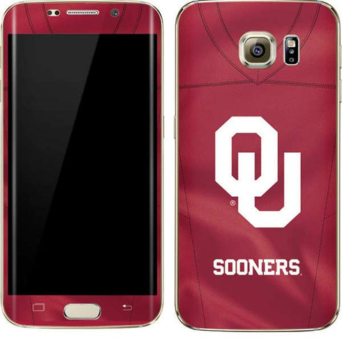 University of Oklahoma Red Jersey Galaxy S7 Edge Skin