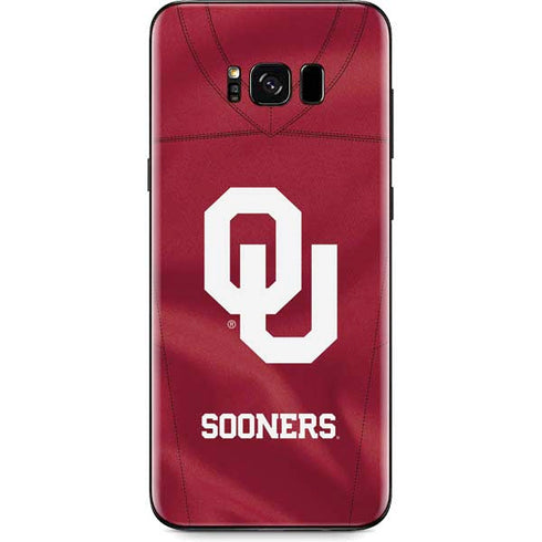 University of Oklahoma Red Jersey Galaxy S8 Skin