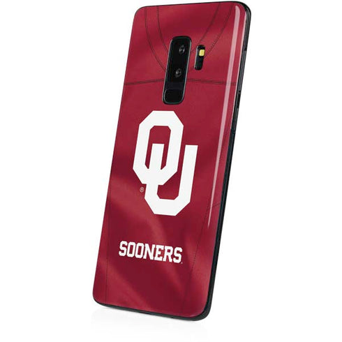 University of Oklahoma Red Jersey Galaxy S9 Plus Skin