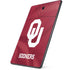 University of Oklahoma Red Jersey Samsung Galaxy Tab Skin