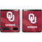 University of Oklahoma Red Jersey Galaxy Z Flip Skin