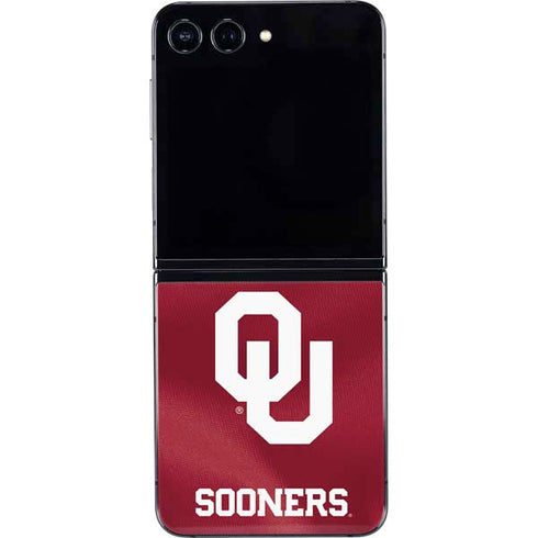 University of Oklahoma Red Jersey Galaxy Z Flip5 5G Skin