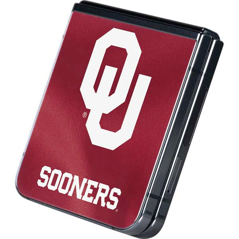 University of Oklahoma Red Jersey Galaxy Z Flip5 5G Skin