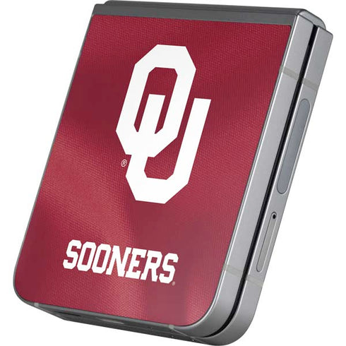 University of Oklahoma Red Jersey Galaxy Z Flip6 Skin