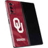 University of Oklahoma Red Jersey Galaxy Z Fold2 5G Skin