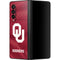 University of Oklahoma Red Jersey Galaxy Z Fold3 5G Skin
