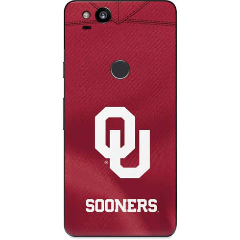 University of Oklahoma Red Jersey Google Pixel 2 Skin