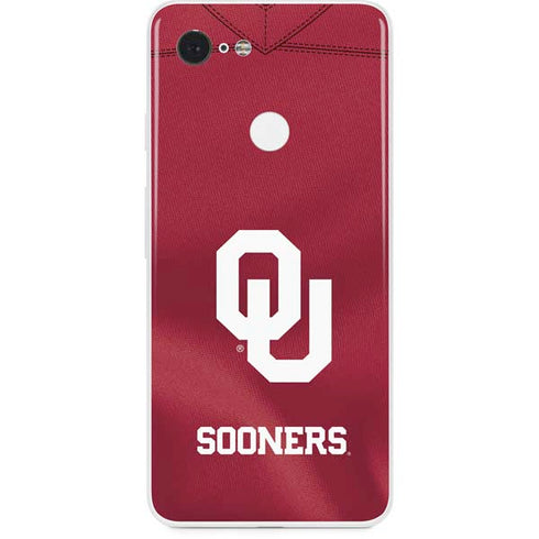 University of Oklahoma Red Jersey Google Pixel 3 Skin