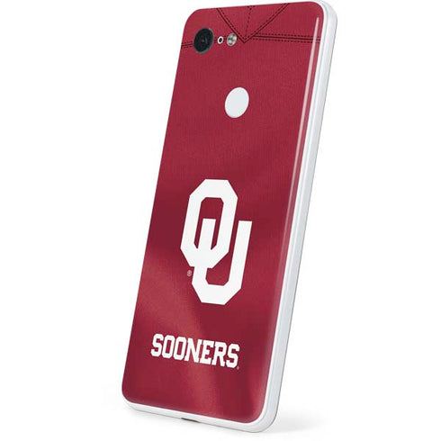 University of Oklahoma Red Jersey Google Pixel 3 Skin