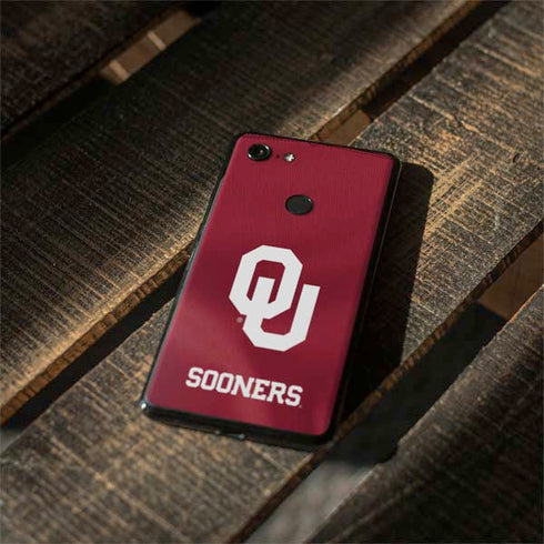 University of Oklahoma Red Jersey Google Pixel 3 Skin