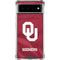 University of Oklahoma Red Jersey Google Pixel 6 Clear Case