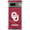 University of Oklahoma Red Jersey Google Pixel 8 Clear Case