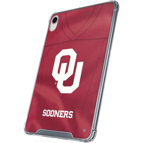 University of Oklahoma Red Jersey iPad 11th Gen (2025) Clear Case