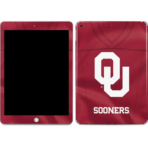 University of Oklahoma Red Jersey Apple iPad Skin