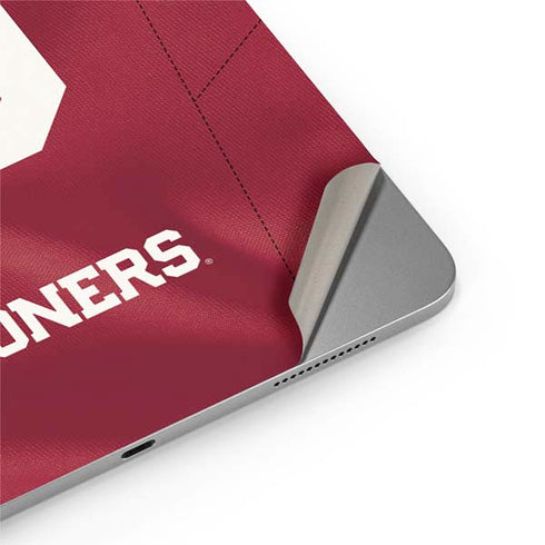 University of Oklahoma Red Jersey Apple iPad Air Skin