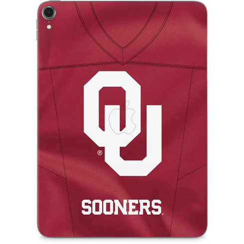 University of Oklahoma Red Jersey Apple iPad Pro Skin