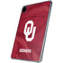 University of Oklahoma Red Jersey iPad Pro 11in (2024) Clear Case