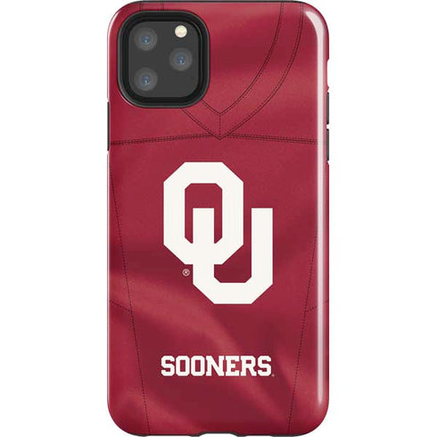 University of Oklahoma Red Jersey iPhone 11 Pro Max Impact Case