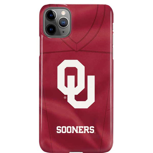 University of Oklahoma Red Jersey iPhone 11 Pro Max Lite Case