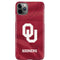 University of Oklahoma Red Jersey iPhone 11 Pro Max Lite Case