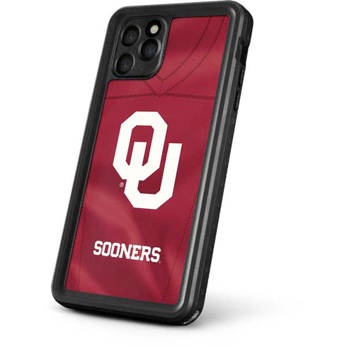 University of Oklahoma Red Jersey iPhone 11 Pro Waterproof Case