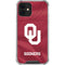 University of Oklahoma Red Jersey iPhone 12 Clear Case