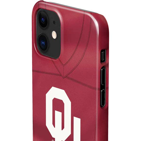 University of Oklahoma Red Jersey iPhone 12 Mini Lite Case