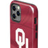 University of Oklahoma Red Jersey iPhone 12 Pro Impact Case