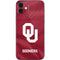 University of Oklahoma Red Jersey iPhone 12 Skin