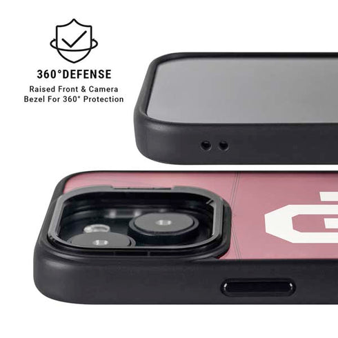 University of Oklahoma Red Jersey iPhone 13 Kickstand Case
