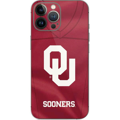 University of Oklahoma Red Jersey iPhone 13 Pro Max Skin