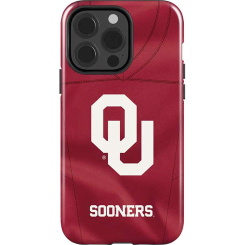 University of Oklahoma Red Jersey iPhone 14 Pro Impact Case