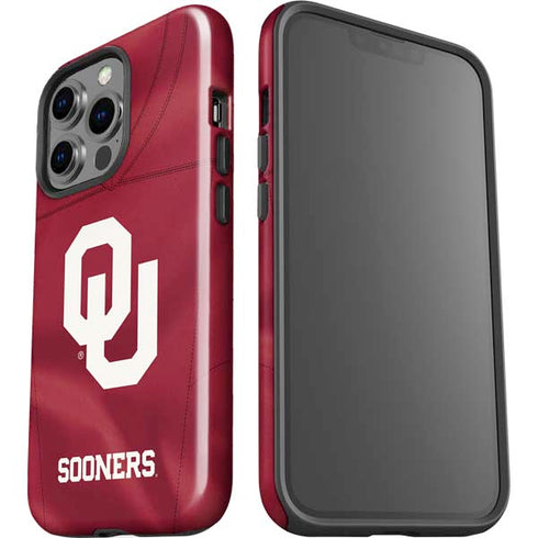 University of Oklahoma Red Jersey iPhone 14 Pro Impact Case