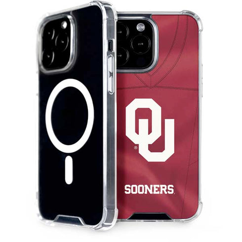 University of Oklahoma Red Jersey iPhone 14 Pro Max MagSafe Case
