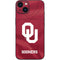 University of Oklahoma Red Jersey iPhone Skins