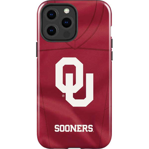 University of Oklahoma Red Jersey iPhone 15 Pro Max Impact Case