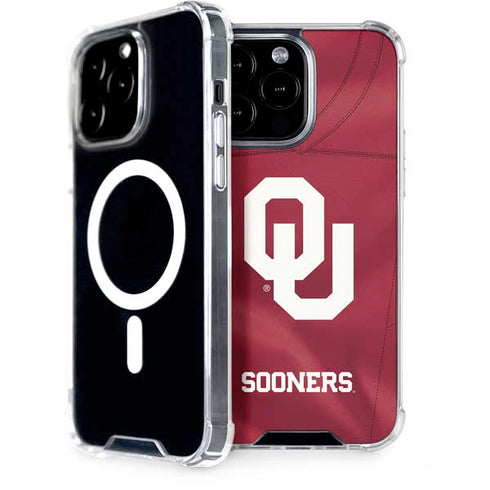 University of Oklahoma Red Jersey iPhone 15 Pro Max MagSafe Case
