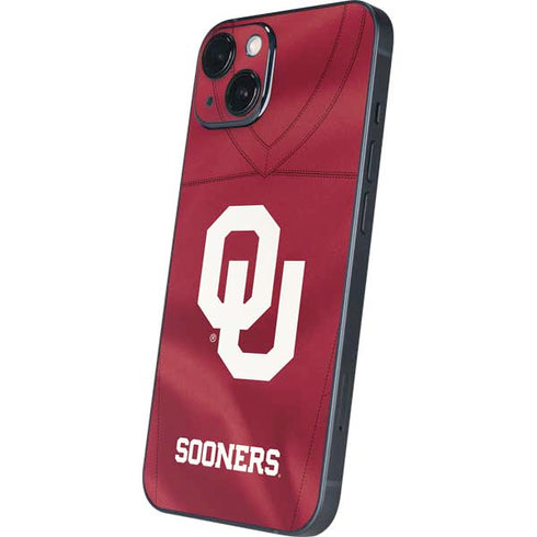 University of Oklahoma Red Jersey iPhone 15 Skin