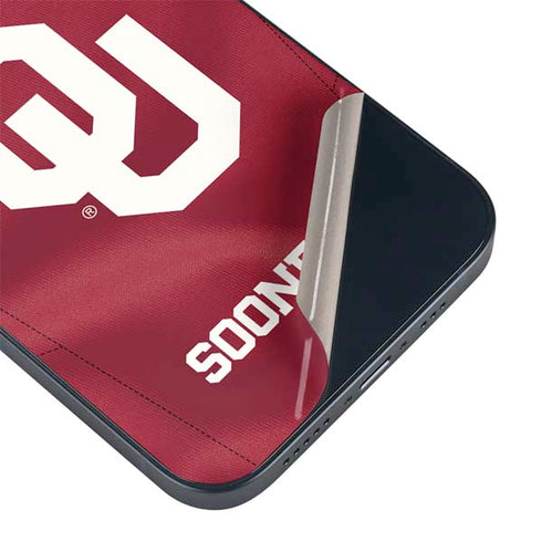 University of Oklahoma Red Jersey iPhone 15 Skin