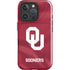 University of Oklahoma Red Jersey iPhone 16 Pro Impact Case