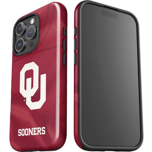 University of Oklahoma Red Jersey iPhone 16 Pro Impact Case