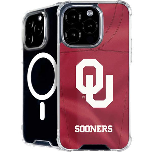 University of Oklahoma Red Jersey iPhone 16 Pro Max MagSafe Case