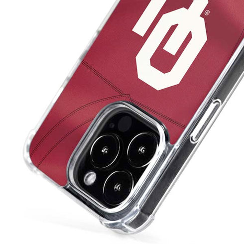 University of Oklahoma Red Jersey iPhone 16 Pro Max MagSafe Case