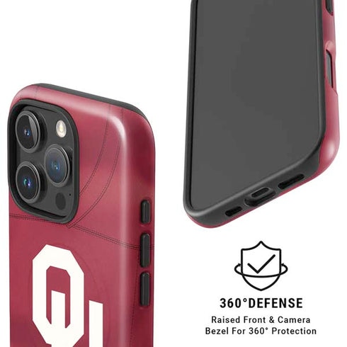 University of Oklahoma Red Jersey iPhone 16 Pro Max Magsafe Impact Case