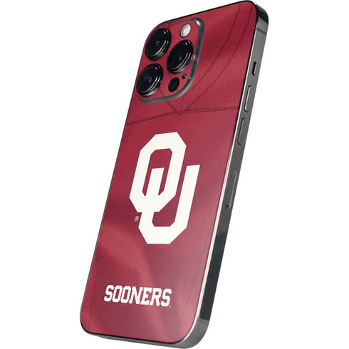 University of Oklahoma Red Jersey iPhone 16 Pro Skin